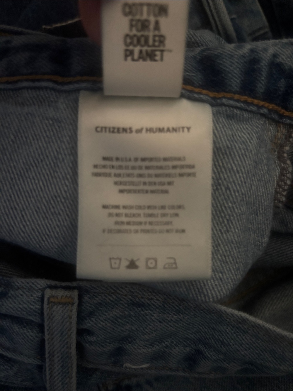 Citizen’s of Humanity Cargo Jeans in Zenith color - Picture 9 of 9
